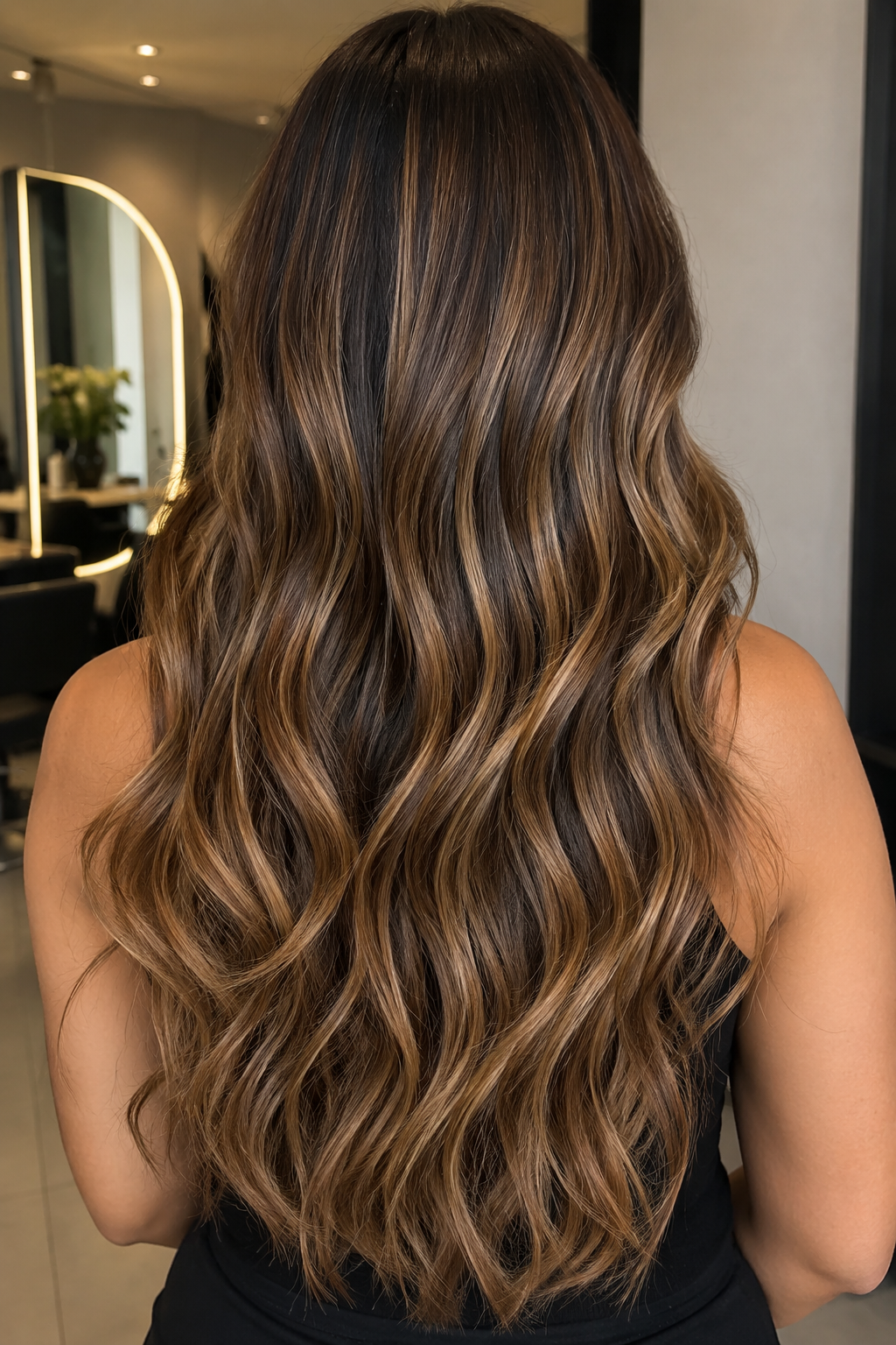 Cabelo iluminado
